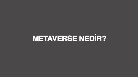 metaverse nedir