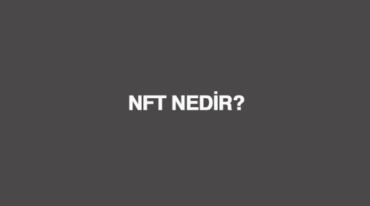 nft nedir